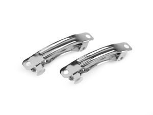 Baze platinate pentru agrafe de păr franțuzești - baze metalice de 6x40mm pentru bijuterii handmade și accesorii de păr