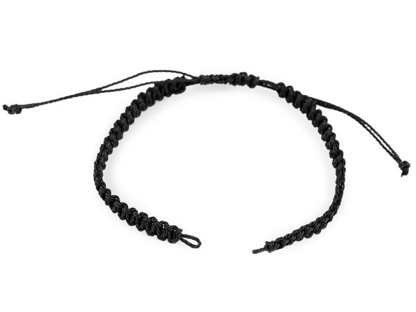 Bază premium reglabilă pentru brățări Shamballa cu închidere prin nod culisant