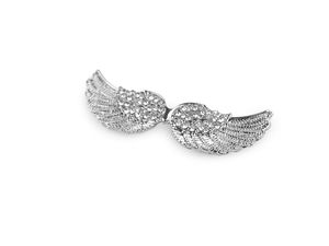 Decorațiune în formă de aripă cu ștrasuri din cristal pentru pantofi - Accesoriu premium de prins pe șireturi și ornament pentru încălțăminte