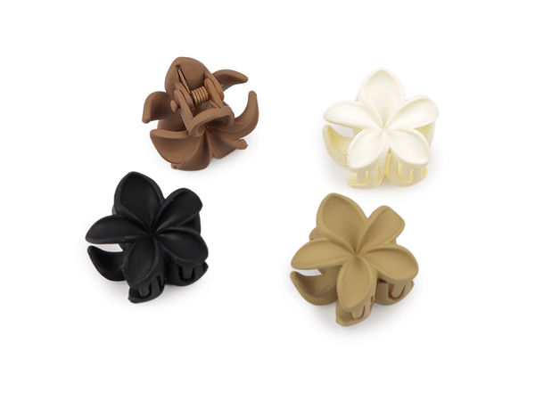 Set mini clame de păr tip clește - Accesorii de păr premium cu flori și fluturi