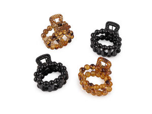 Set mini clame de păr tip clește - Accesorii de păr premium cu flori și fluturi