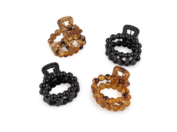 Set mini clame de păr tip clește - Accesorii de păr premium cu flori și fluturi