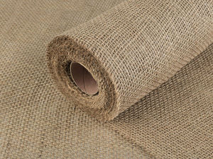 Rolă din pânză de iută naturală premium (lățime 48 cm) – Pânză de sac de calitate superioară pentru traverse de masă, aranjamente florale și proiecte de artizanat