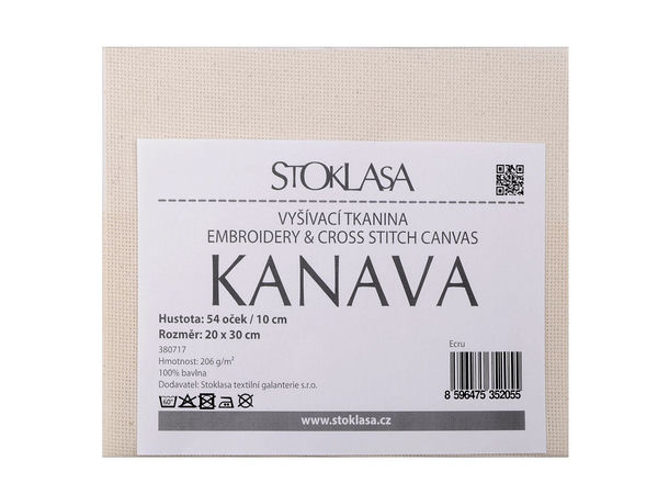 Pânză premium Kanava pentru broderie și cusături în cruce – 20x30 cm