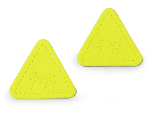 Etichete Premium din Piele Ecologică pentru Îmbrăcăminte (25mm) - Embleme Decorative de Cusut cu Orificii Pre-tăiate pentru Lucru Manual, Haine și Scrapbooking