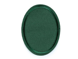 Petic termoadeziv brodat premium pentru repararea hainelor, oval, 6x8 cm
