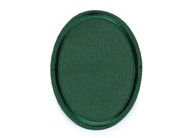 Petic termoadeziv brodat premium pentru repararea hainelor, oval, 6x8 cm
