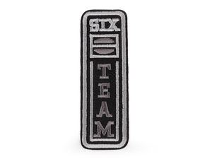 Ecuson brodat premium Team pentru sport – Aplicație termocolantă și de cusut pentru haine și genți
