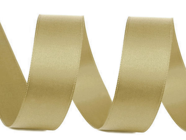 Panglică din satin premium cu două fețe (24mm) - Panglică decorativă elegantă cu luciu intens pentru cusut, lucru manual și articole vestimentare