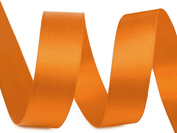Panglică din satin premium cu două fețe (24mm) - Panglică decorativă elegantă cu luciu intens pentru cusut, lucru manual și articole vestimentare