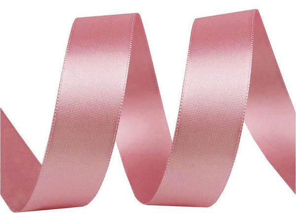 Panglică din satin premium cu două fețe (24mm) - Panglică decorativă elegantă cu luciu intens pentru cusut, lucru manual și articole vestimentare