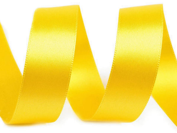 Panglică din satin premium cu două fețe (24mm) - Panglică decorativă elegantă cu luciu intens pentru cusut, lucru manual și articole vestimentare
