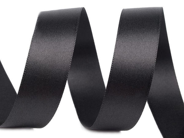 Panglică din satin premium cu două fețe (24mm) - Panglică decorativă elegantă cu luciu intens pentru cusut, lucru manual și articole vestimentare