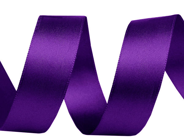 Panglică din satin premium cu două fețe (24mm) - Panglică decorativă elegantă cu luciu intens pentru cusut, lucru manual și articole vestimentare