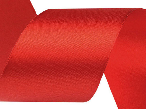 Panglică din satin premium cu o singură față (50mm) - Panglică decorativă cu luciu intens pentru galanterie, lucru manual, floristică și ambalaje cadou