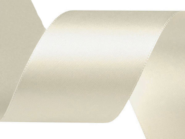 Panglică din satin cu două fețe Premium (lățime 50mm, rolă 5m) - Panglică elegantă de galanterie pentru cusut, ambalare cadouri și decorațiuni