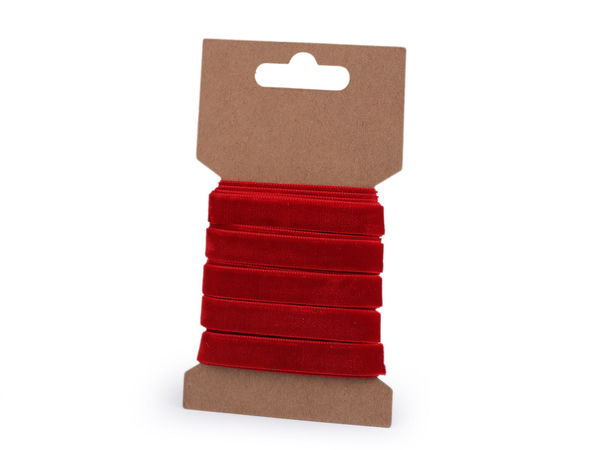 Panglică premium din catifea (10 mm) - Bandă decorativă moale pentru croitorie, lucru manual și confecționarea de bijuterii