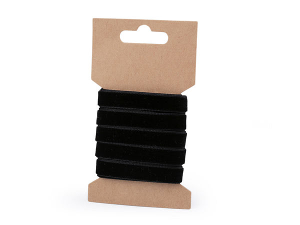 Panglică premium din catifea (10 mm) - Bandă decorativă moale pentru croitorie, lucru manual și confecționarea de bijuterii