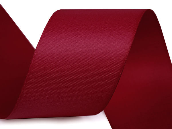 Panglică premium din satin mat cu două fețe (40mm) - Ornament elegant pentru cusut și decorațiuni
