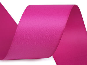 Panglică premium din satin mat cu două fețe (40mm) - Ornament elegant pentru cusut și decorațiuni