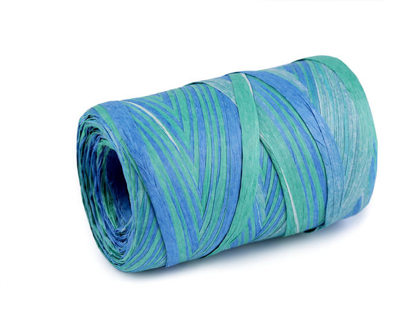 Fir premium din hârtie de rafie multicoloră pentru croșetat și tricotat - Sfoară de rafie 5-8mm pentru genți, pălării și proiecte creative de lucru manual