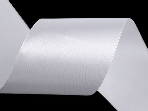 Panglică din saten premium cu o singură față (lățime 73 mm) - Panglică decorativă elegantă pentru nunți, eșarfe și ambalarea cadourilor