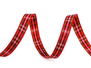 Panglică premium în carouri, 10 mm – Panglică decorativă față-verso tip tartan pentru decorațiuni, lucru manual și cadouri