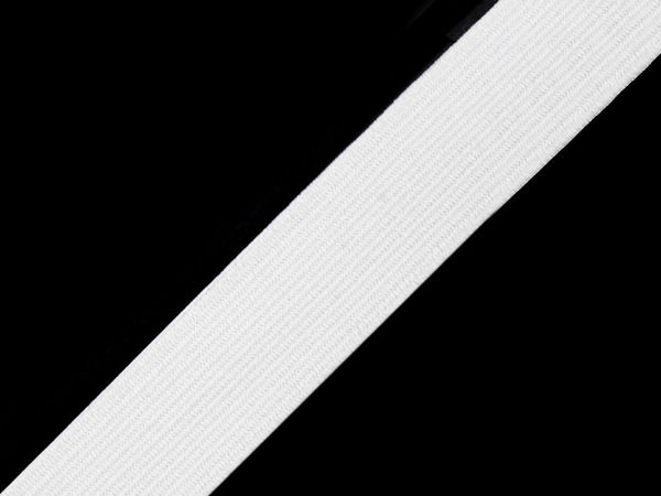Bandă elastică împletită premium de 18 mm pentru lenjerie – Elastic plat țesut cu tensiune fermă pentru lenjerie intimă, cusut și confecții vestimentare