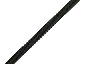 Elastic premium de 5 mm pentru lenjerie (Negru) – Bandă elastică cu tensiune lejeră pentru cusut, lenjerie intimă și îmbrăcăminte