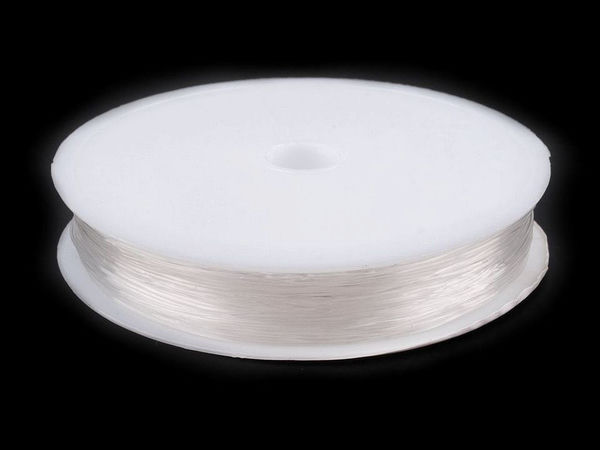 Fir elastic premium din nailon pentru bijuterii - Ață elastică de înaltă rezistență (0.4-0.6 mm)