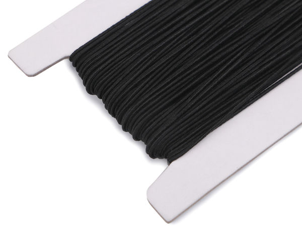Șnur elastic rotund premium (1mm) - Fir elastic de înaltă rezistență pentru croitorie, tricotat, lucru manual și produse din hârtie