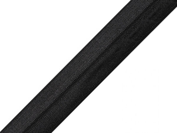 Bandă elastică pliabilă premium (20 mm) - Panglică de tivit cu confort ridicat pentru articole sportive și lenjerie (25 m)