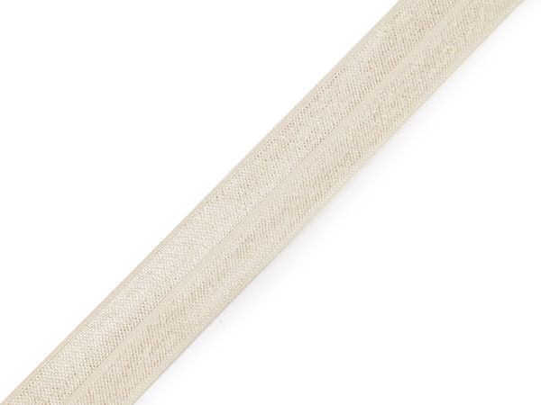 Bandă elastică pliabilă premium (20 mm) - Panglică de tivit cu confort ridicat pentru articole sportive și lenjerie (25 m)
