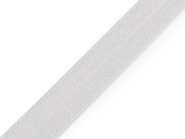 Bandă elastică pliabilă premium (20 mm) - Panglică de tivit cu confort ridicat pentru articole sportive și lenjerie (25 m)