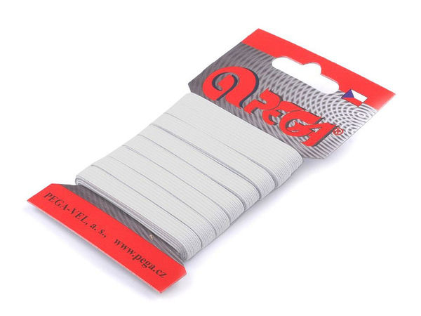 Elastic împletit premium pentru lenjerie, pe cartele - 5 mm și 7 mm