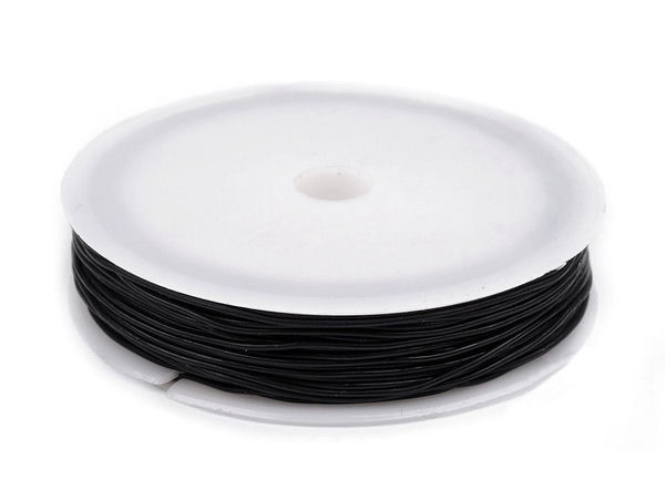 Fir elastic din nailon premium Ø0,8 mm - Șnur elastic de înaltă rezistență pentru bijuterii și mărgelit