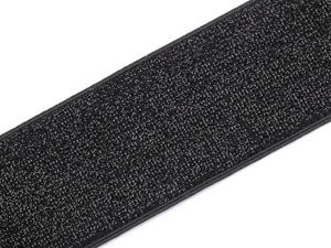 Bandă elastică premium cu lurex (48 mm) – Elastic decorativ și funcțional cu tensiune lejeră