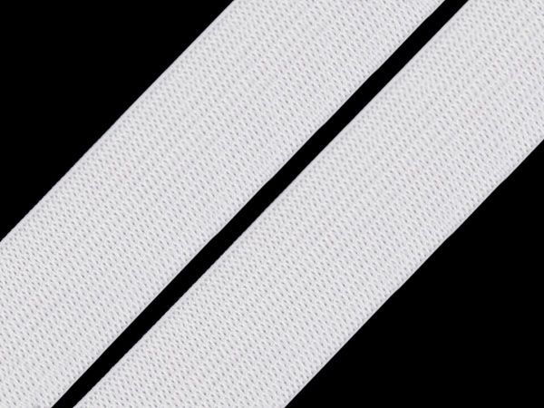Bandă elastică țesută Premium (lățime 20 mm) – Elastic cu întindere mare și tensiune fermă pentru talie, confecții și croitorie