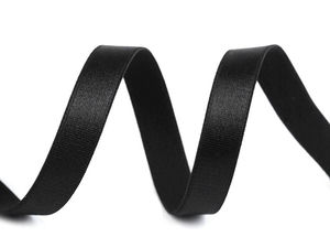 Bandă elastică satinată premium pentru bretele (12 mm) – Elastic plat elegant pentru lenjerie, sutiene și îmbrăcăminte (rolă de 18 m)