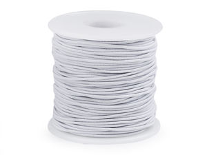Șnur elastic rotund premium (1,2 mm) – Fir elastic foarte extensibil pentru confecții, echipamente sportive și lucru manual
