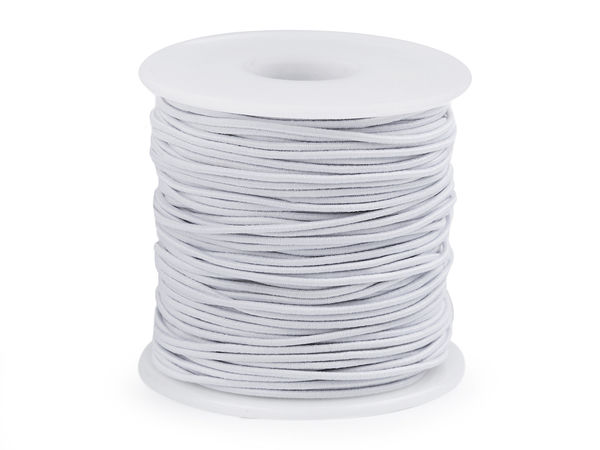 Șnur elastic rotund premium (1,2 mm) – Fir elastic foarte extensibil pentru confecții, echipamente sportive și lucru manual