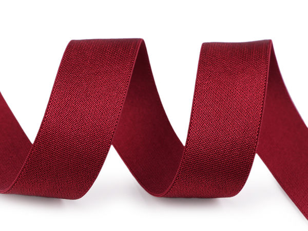 Bandă elastică satinată Premium (20mm) - Strălucire elegantă și susținere fermă pentru îmbrăcăminte, curele și detalii decorative