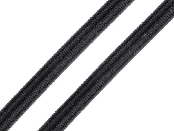 Șnur elastic rotund premium ultra-rezistent - Șnur elastic ferm de 5 mm pentru proiecte industriale și de galanterie