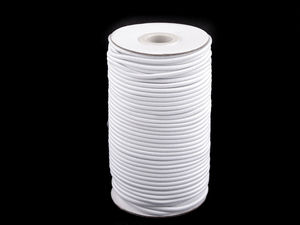 Șnur elastic rotund premium de 3 mm - Șnur de strângere cu elasticitate ridicată pentru îmbrăcăminte, echipamente outdoor și proiecte creative