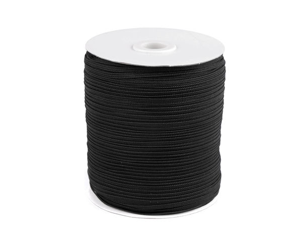 Elastic lat premium (4 mm și 5 mm) - Elastic de cusut cu tensiune lejeră pentru lenjerie intimă, de corp și confecții vestimentare