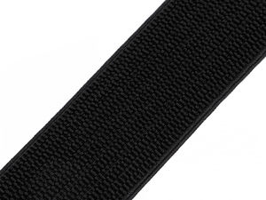 Banda elastica premium structurata pentru cusut, latime 50 mm - Elastic tricotat cu tensiune lejera pentru fuste, curele si rochii