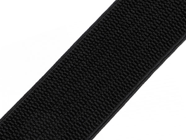 Banda elastica premium structurata pentru cusut, latime 50 mm - Elastic tricotat cu tensiune lejera pentru fuste, curele si rochii
