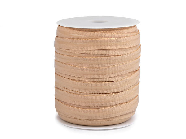 Bandă elastică premium cu silicon anti-alunecare (12 mm) – Chingă elastică de înaltă performanță pentru echipament sportiv, costume de baie și lenjerie intimă