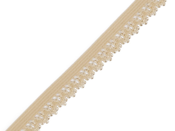 Bandă elastică decorativă cu dantelă premium - Lățime 13 mm pentru lenjerie intimă și proiecte de croitorie