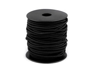 Șnur elastic rotund premium de 3 mm - Cordon bungee rezistent pentru îmbrăcăminte sport, jachete și proiecte de galanterie